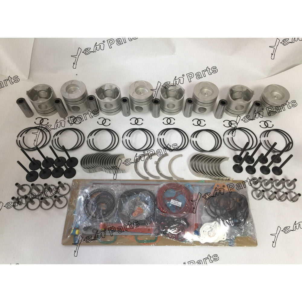 NISSAN RD8 REBUILD KIT WITH PISTON RING ENGINE BEARING VALVE For Nissan