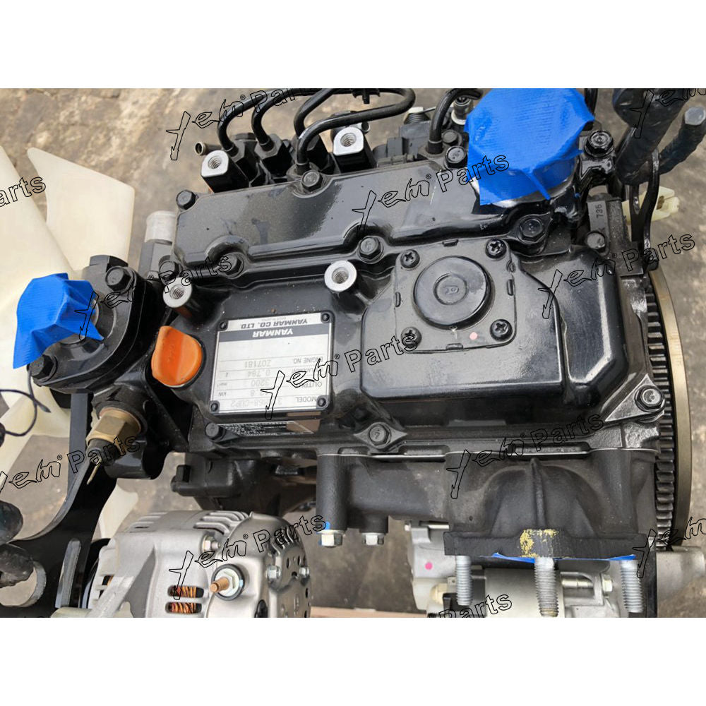 YANMAR 3TNM68 COMPLETE DIESEL ENGINE ASSEMBLY 12.8KW For Yanmar