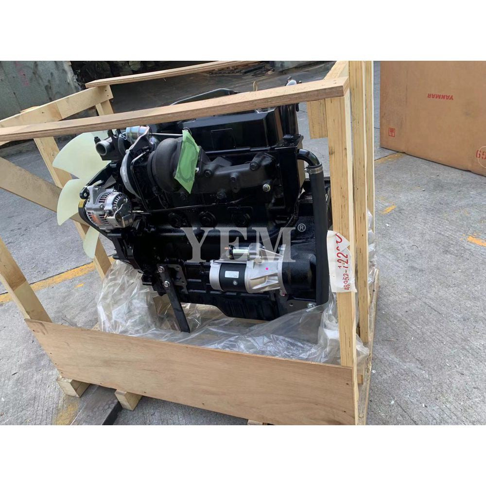 4TNV106 COMPLETE ENGINE ASSY 4 CYLINDERS FOR YANMAR DIESEL ENGINE PARTS For Yanmar