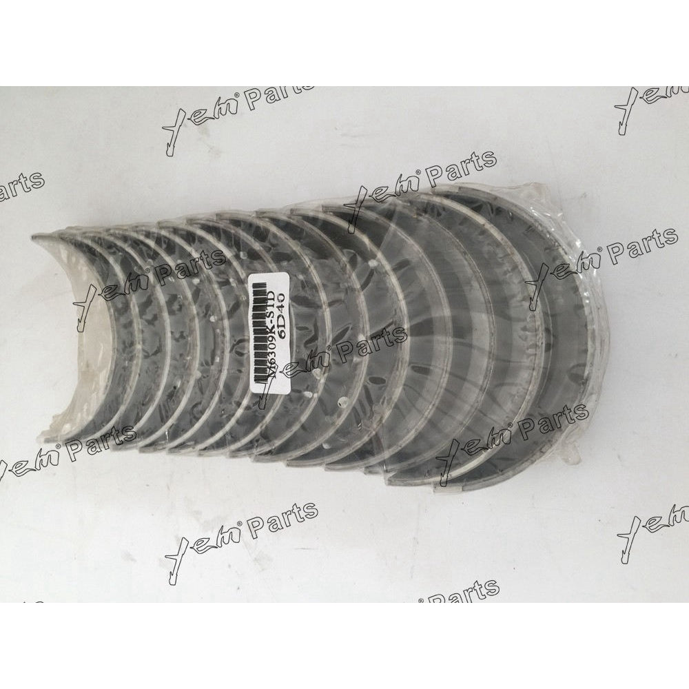 6D40 CRANKSHAFT BEARINGS CON ROD BEARING FOR MITSUBISHI DIESEL ENGINE PARTS For Mitsubishi