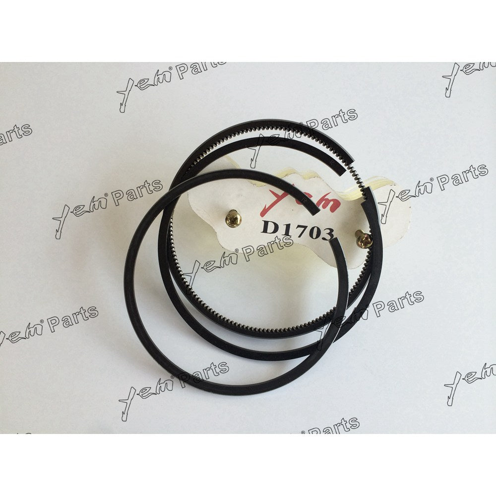 D1703 PISTON RING 87* 2*2*5 FOR KUBOTA DIESEL ENGINE PARTS For Kubota