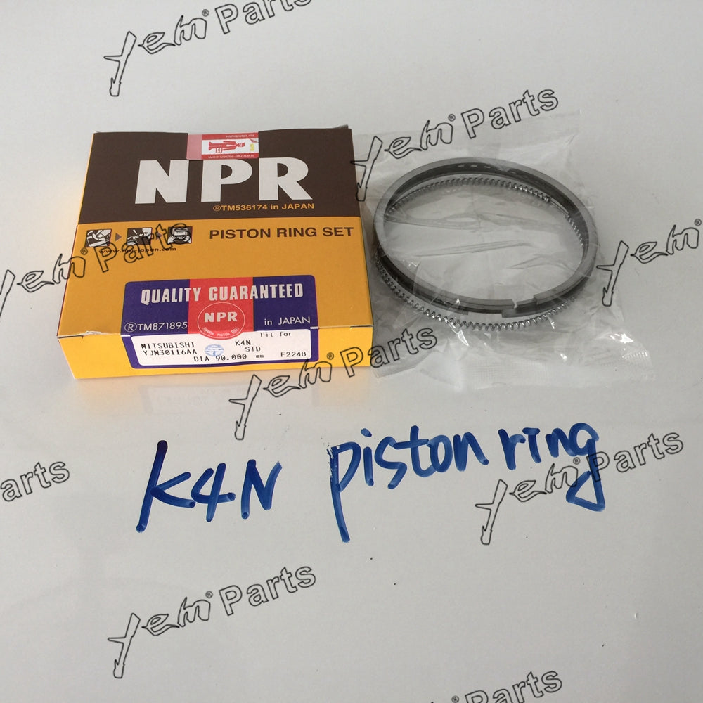 K4N PISTON RING MM438689 FOR MITSUBISHI DIESEL ENGINE PARTS For Mitsubishi