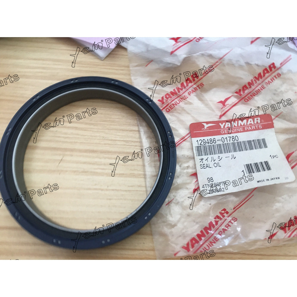 4TNE86 OIL SEAL 129486-01780 FOR YANMAR DIESEL ENGINE PARTS For Yanmar