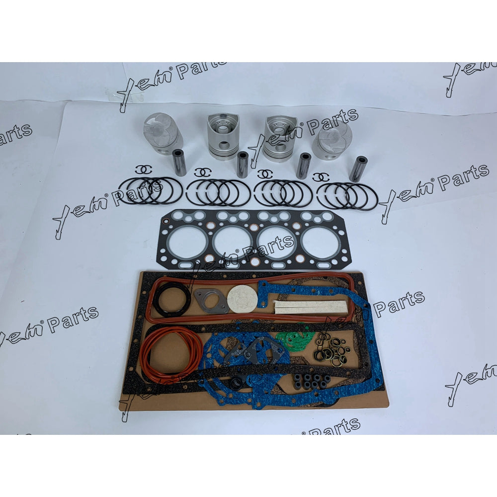 ISUZU DA220 PISTON WITH PISTON RINGS AND FULL GASKET SET For Isuzu