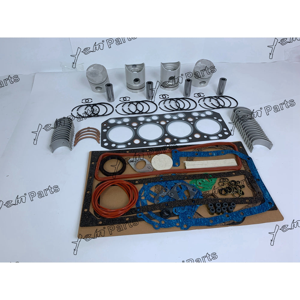 ISUZU DA220 PISTON KIT WITH FULL GASKET SET BEARINGS & VALVE TRAIN For Isuzu