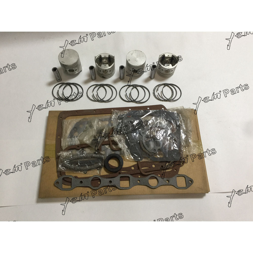 NISSAN J15 OVERHAUL REPAIR KIT WITH CYLINDER GASKET SET PISTON RINGS BEARINGS For Nissan