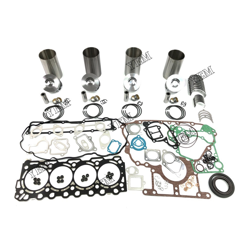 V3307 PISTON KIT FULL GASKET SET & BEARINGS KIT FOR KUBOTA DIESEL ENGINE PARTS For Kubota