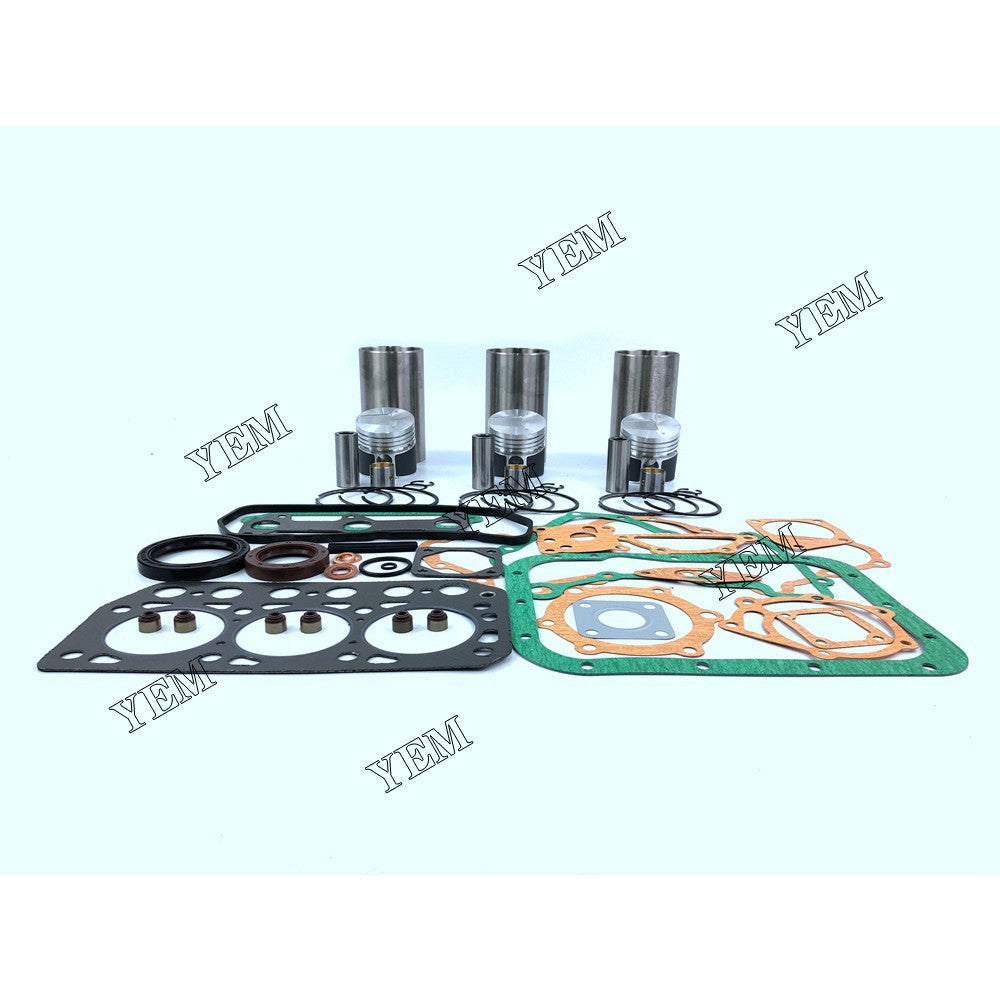 K3D REPAIR KIT PISTON PISTON RING CYLINDER LINER FULL GASKET SET FOR MITSUBISHI DIESEL ENGINE PARTS For Mitsubishi