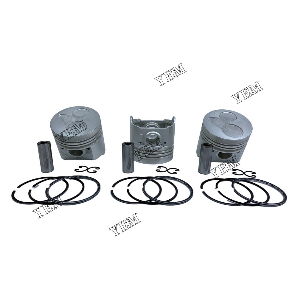 D1703 OVERSIZE PISTON +0.5 PISTON RING +0.5 FOR KUBOTA DIESEL ENGINE PARTS For Kubota