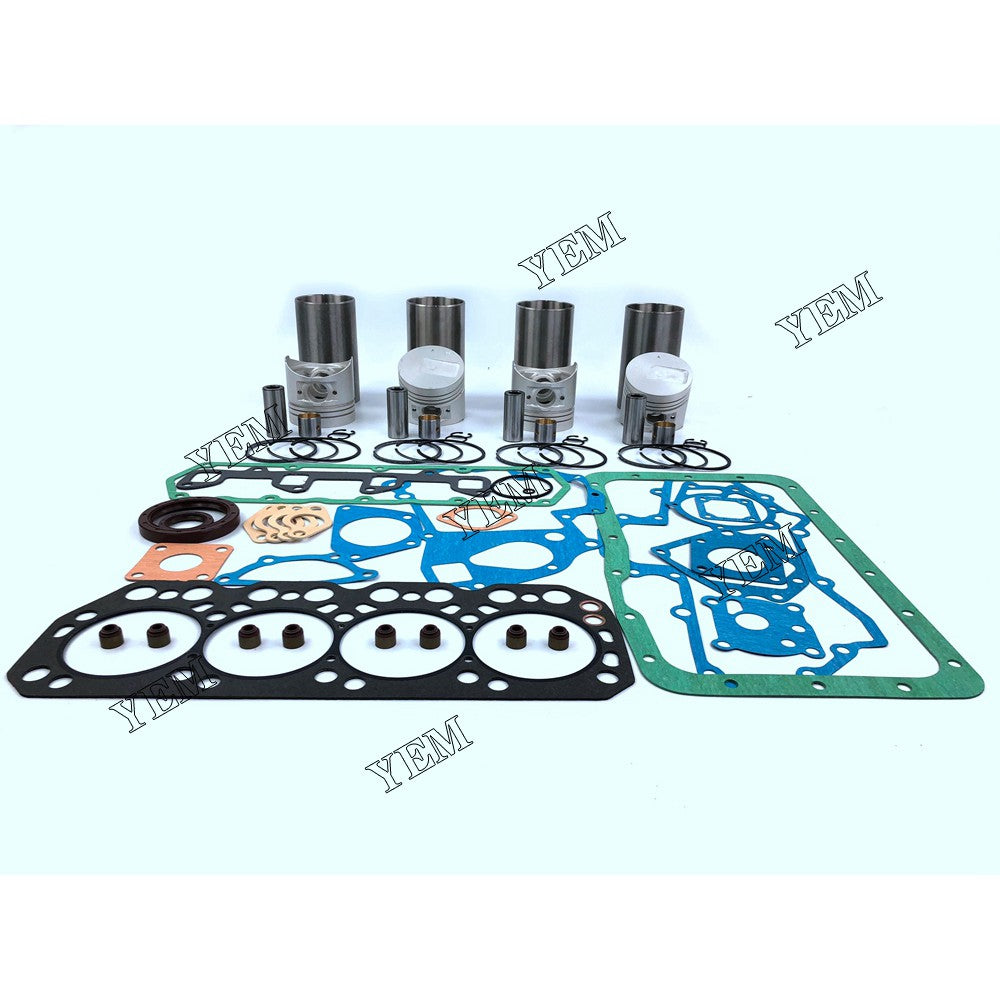 K4N K4N-IDI REPAIR KIT PISTON PISTON RING CYLINDER LINER GASKET SET FOR MITSUBISHI DIESEL ENGINE PARTS For Mitsubishi