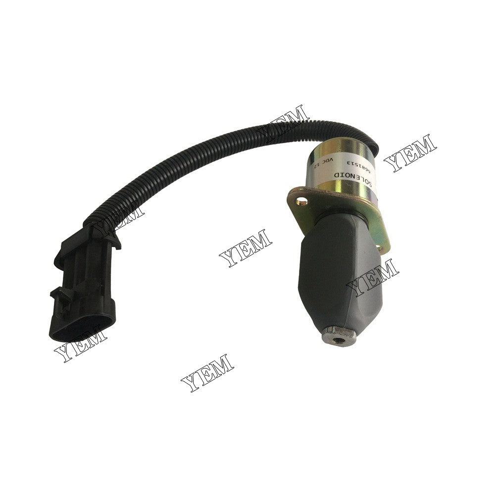 S150 S160 S175 S185 T190 751 753 763 773 FUEL SHUTOFF SOLENOID 6681513 12V FIT FOR KUBOTA DIESEL ENGINE PARTS For Kubota