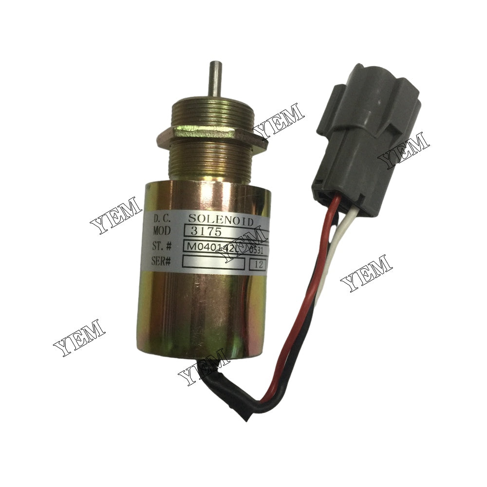 S4L2 FUEL SHUTOFF SOLENOID 30A87-20401 M040142L0531 FOR MITSUBISHI DIESEL ENGINE PARTS For Mitsubishi