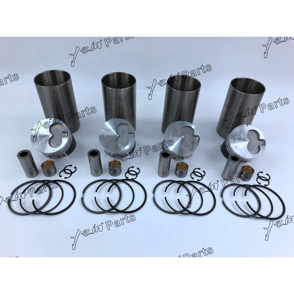 4LE1 REBUILD KIT PISTON PISTON RING CYLINDER LINER FOR ISUZU DIESEL ENGINE PARTS For Isuzu