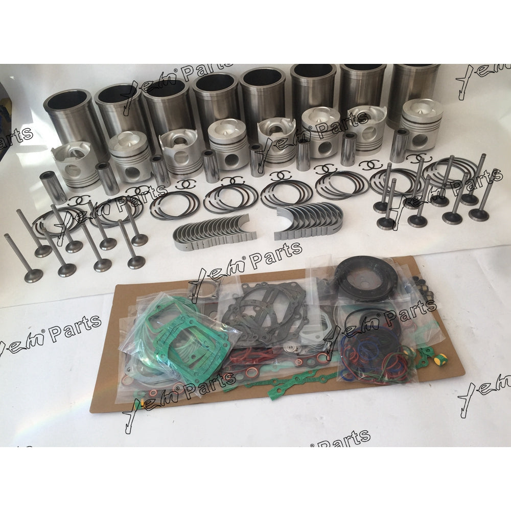 HINO EF750 OVERHAUL KIT WITH ENGINE BEARING CYLINDER GASKET SET For Hino