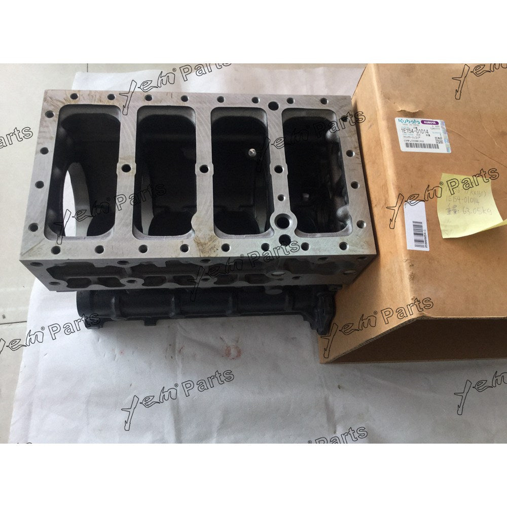 V2403 ENGINE CYLINDER BLOCK 1E154-01014 1A435-01010 USED PC56-7 KX161 FOR KUBOTA DIESEL ENGINE PARTS For Kubota