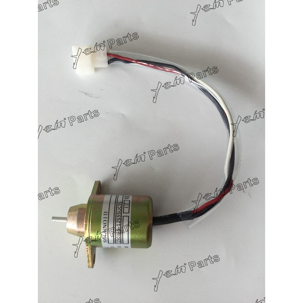 YANMAR 1503ES-12S5SUC5S FUEL STOP SOLENOID 12V For Yanmar