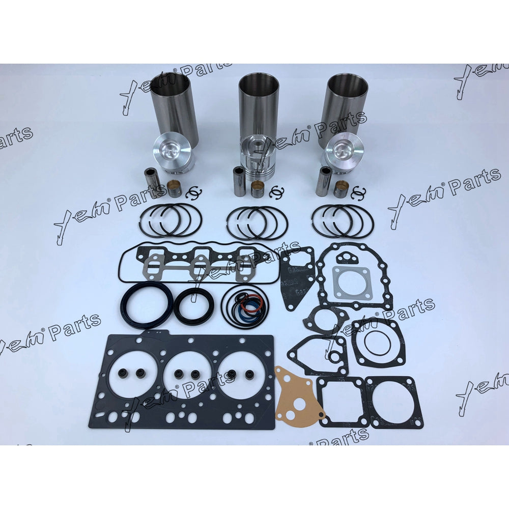 3TNA78 REPAIR KIT PISTON +PISTON RING + CYLINDER LINER + FULL GASKET SET FOR YANMAR DIESEL ENGINE PARTS For Yanmar