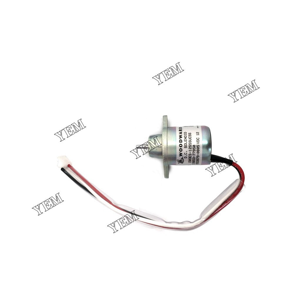 YANMAR 3TNV84 STOP SOLENOID 119653-77950 For Yanmar