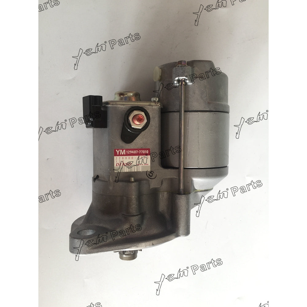 YANMAR 3TNV88 STARTER MOTOR 13T 129407-77010-XW For Yanmar