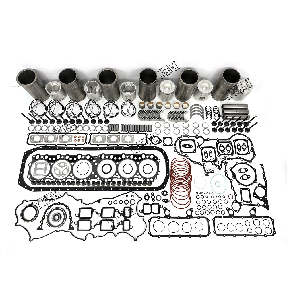 For Hino 6 pcs K13C Engine Rebuild Kit With Gasket Set Bearing-Valve Train diesel engine parts YEMPARTS