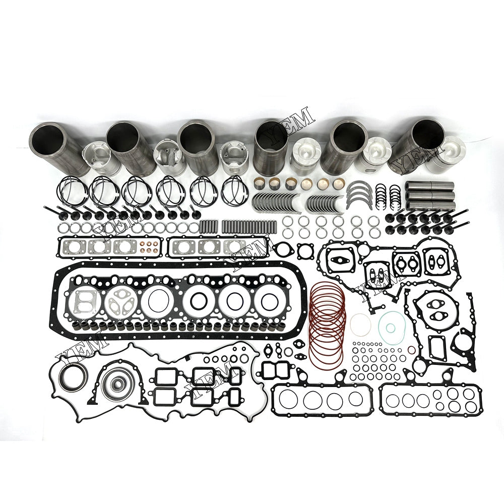 For Hino 6 pcs K13C Engine Rebuild Kit With Gasket Set Bearing-Valve Train diesel engine parts YEMPARTS