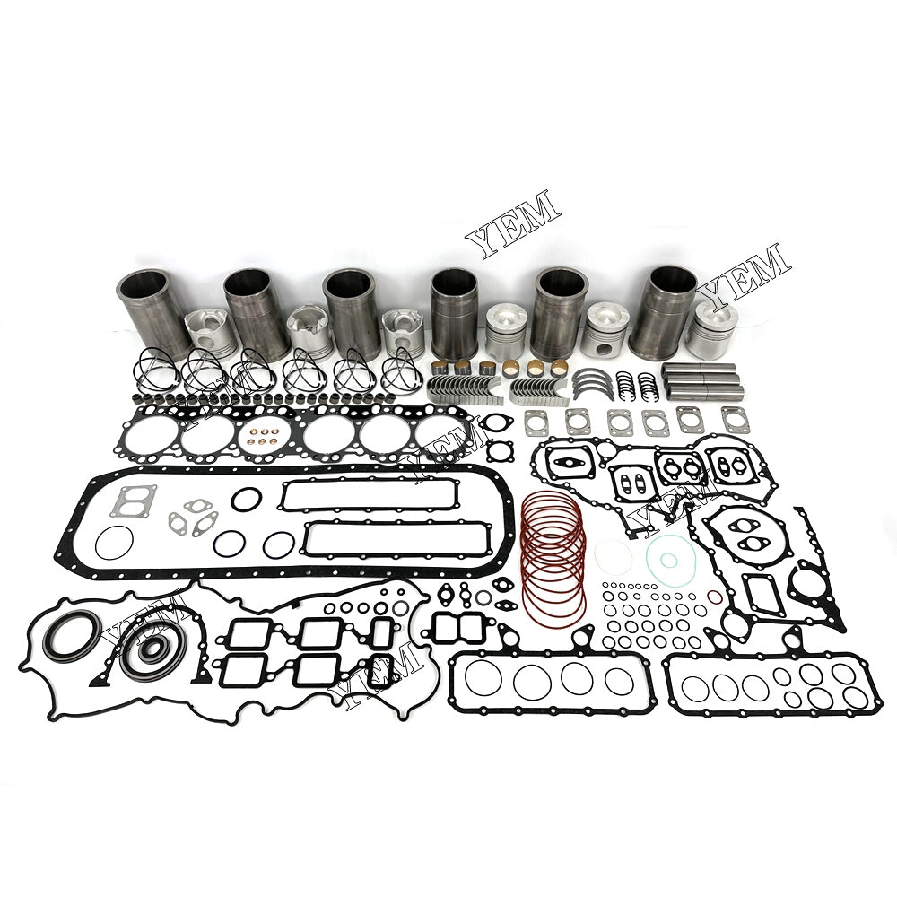 For Hino 6 pcs K13C Engine Rebuild Kit With Gasket Set Bearing diesel engine parts YEMPARTS