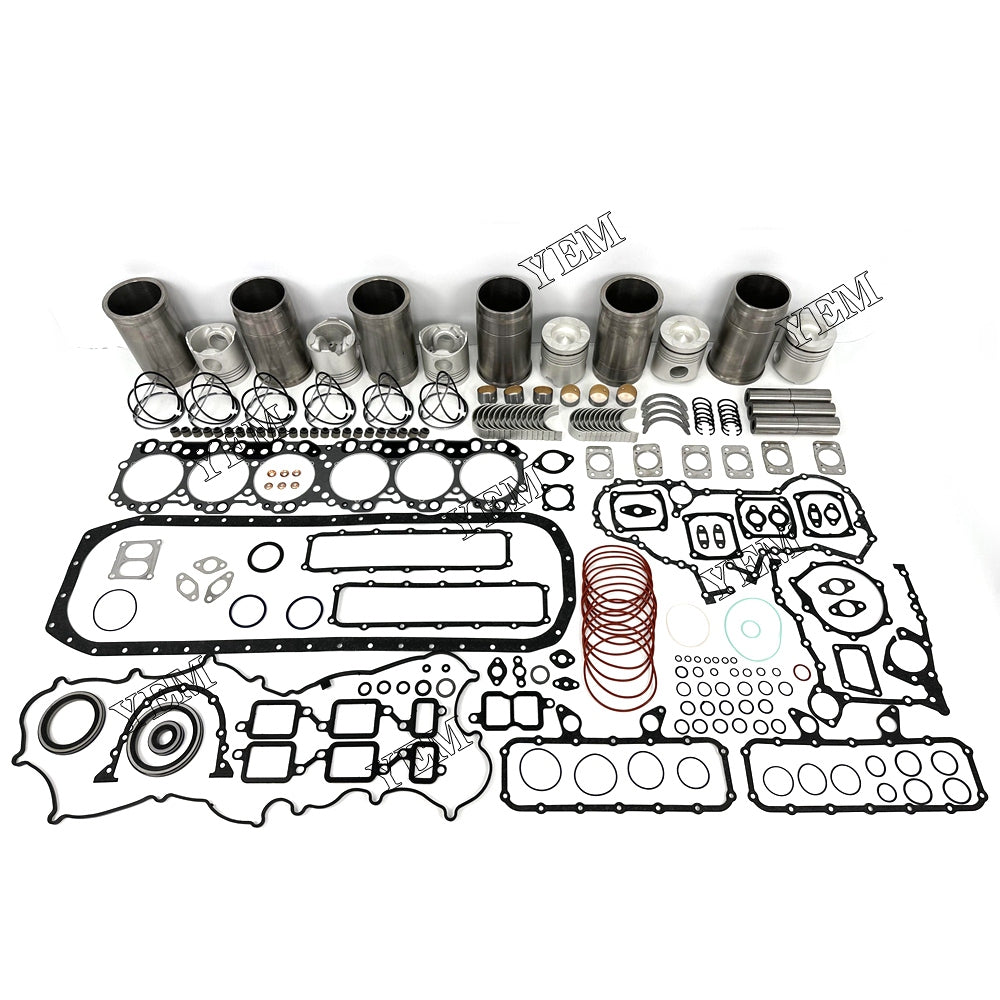 For Hino 6 pcs K13C Engine Rebuild Kit With Gasket Set Bearing diesel engine parts YEMPARTS