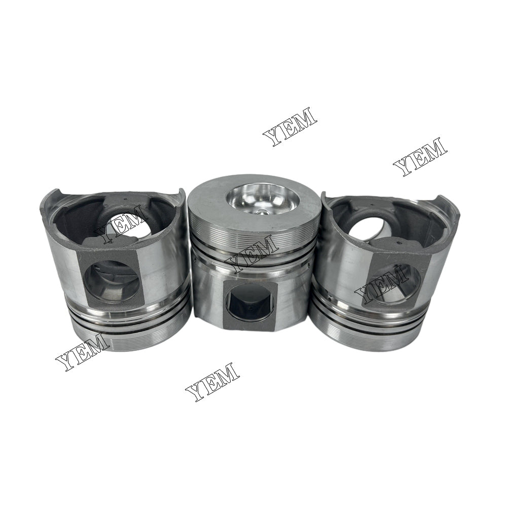 For JAC 3pcs TY395 Piston & Pin & Snap STD diesel engine parts YEMPARTS