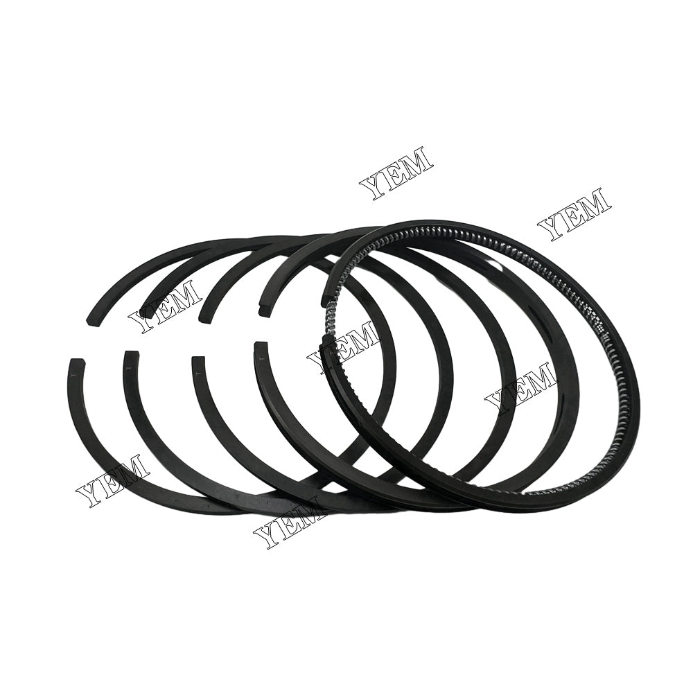 For Isuzu 4 pcs C201 Piston Rings Set STD 2*2*2*5 diesel engine parts YEMPARTS