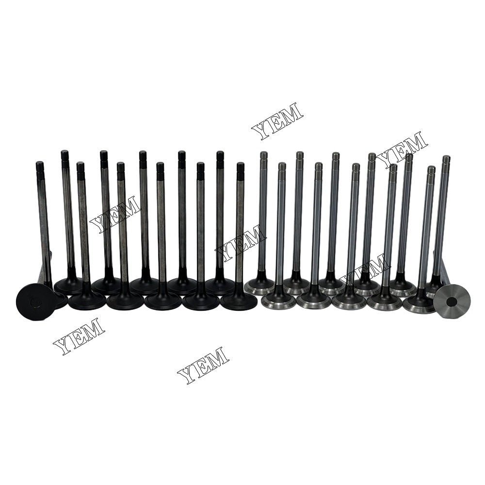 For Isuzu 12 pcs 6WG1 Intake Exhaust Valve diesel engine parts YEMPARTS