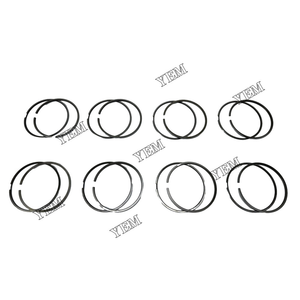 For Caterpillar 8 pcs 3208 Piston Rings Set STD 2W8265 diesel engine parts