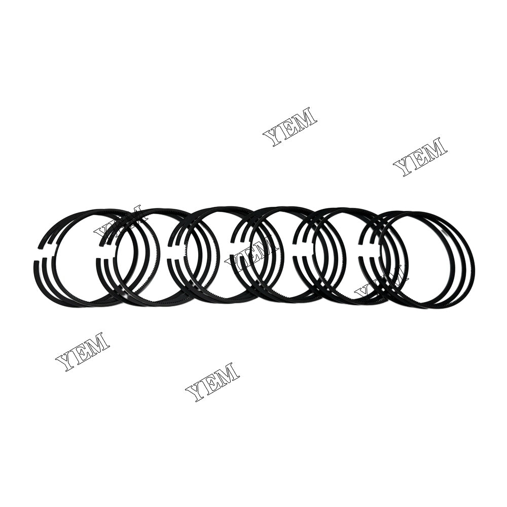 For Deutz 6 pcs F6L912 Piston Rings Set STD 2.8*2*3 diesel engine parts