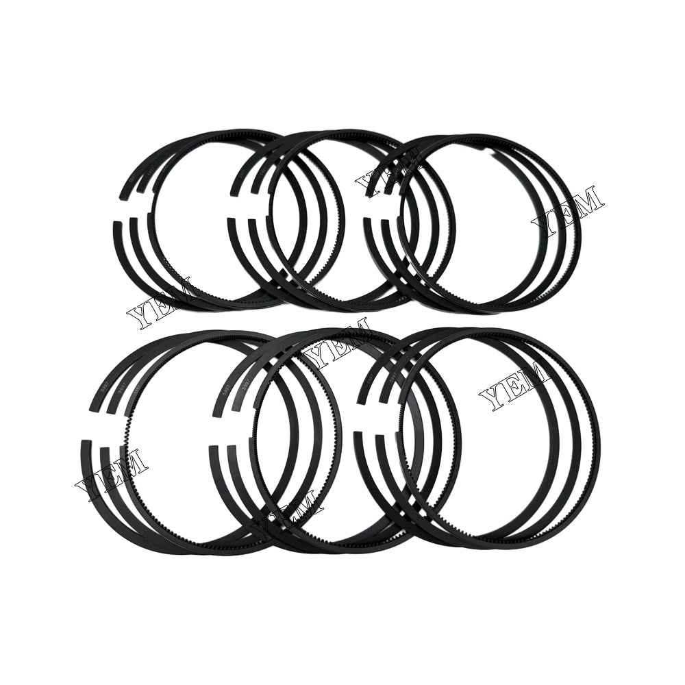 For Deutz 6 pcs F6L912 Piston Rings Set STD 2.8*2*3 diesel engine parts