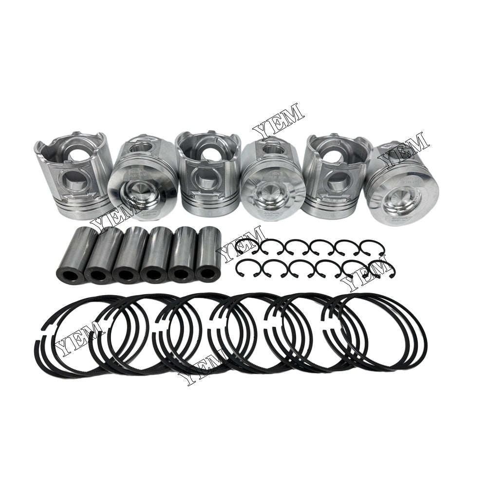 For Deutz 6 pcs F6L912 Piston & Pin & Snap STD diesel engine parts