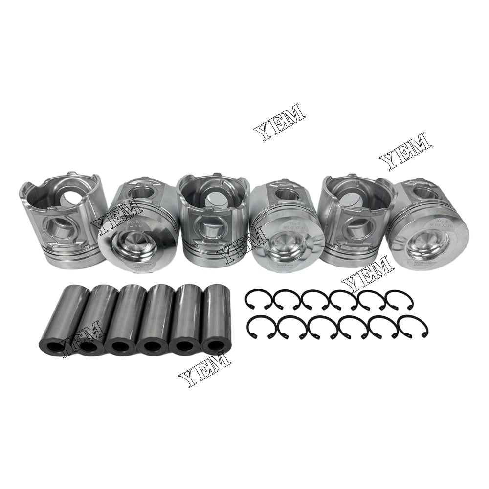 For Deutz 6 pcs F6L912 Piston & Pin & Snap STD diesel engine parts