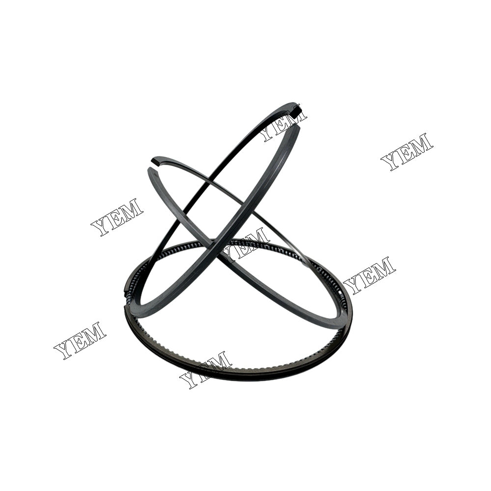 For Hino 6 pcs H07D Piston Rings Set STD 3*2*4 diesel engine parts