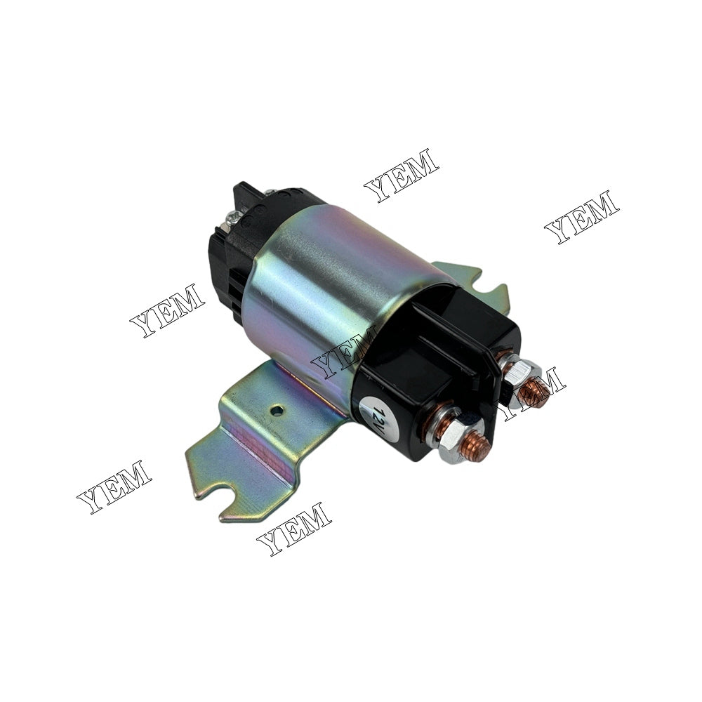 For Doosan DL250TC Fuel Shutoff Solenoid 12V 301202-00153 diesel engine parts