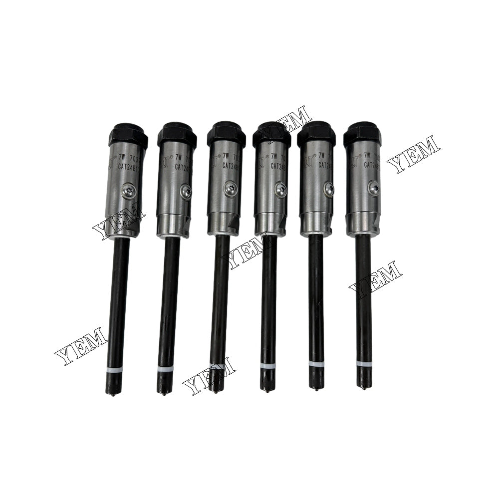 For Caterpillar 6 pcs 3406 Fuel Injector 7W-7032 diesel engine parts