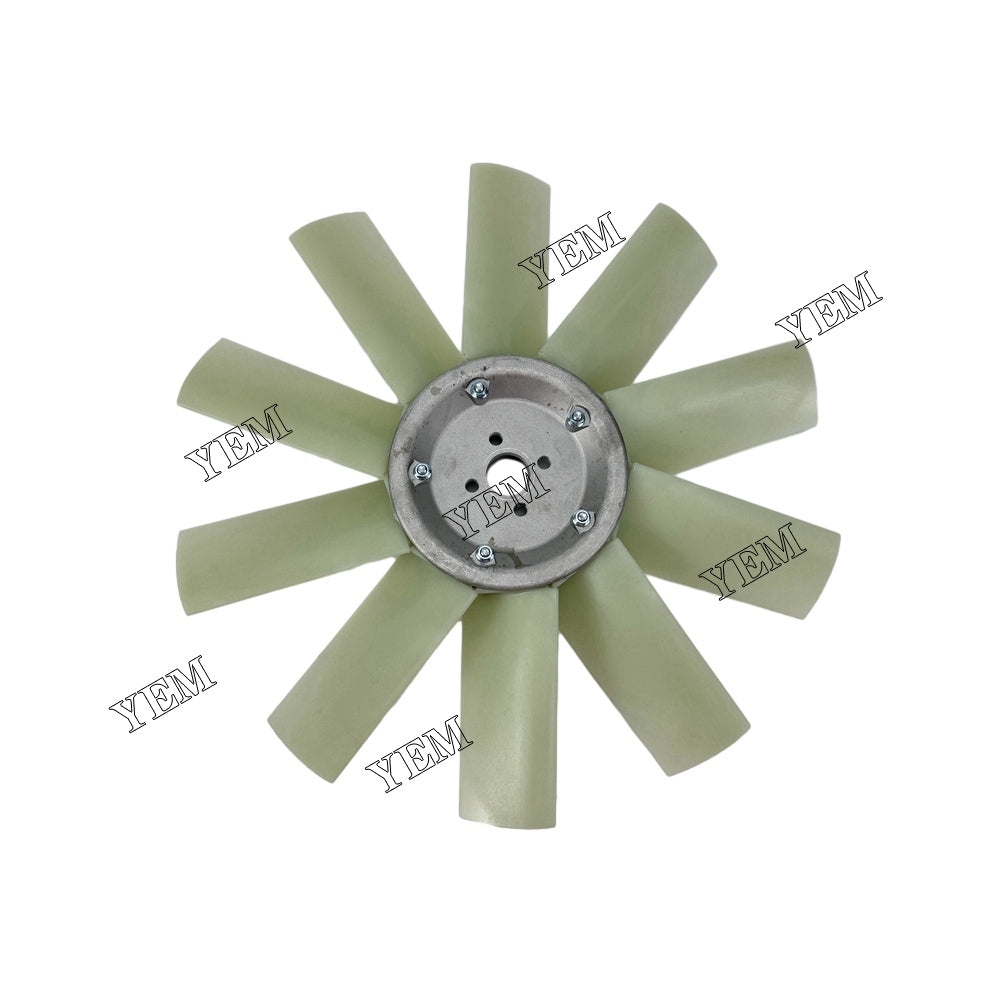 For Kubota V3300 Engine Fan 10 Blade 4 holes diesel engine parts