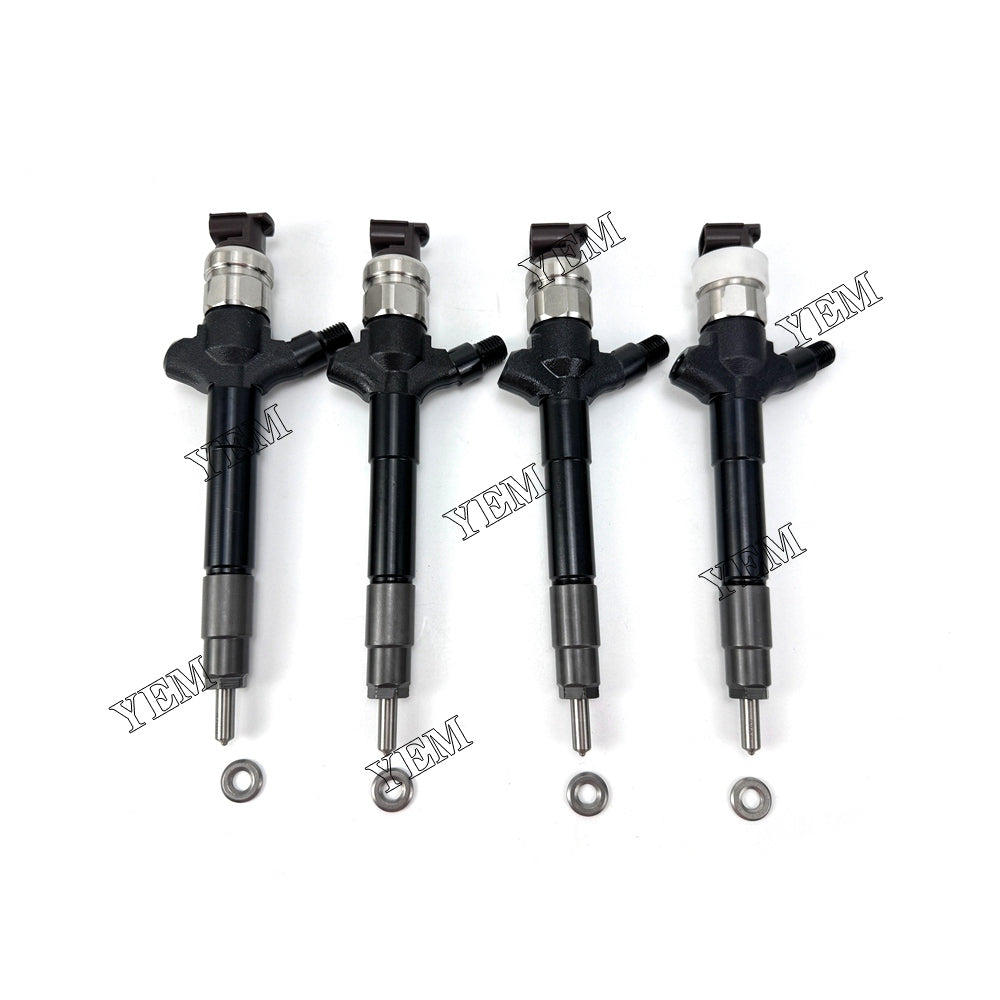 For Mitsubishi 4 pcs 4D56 Fuel Injector 1465A041 095000-5600 diesel engine parts