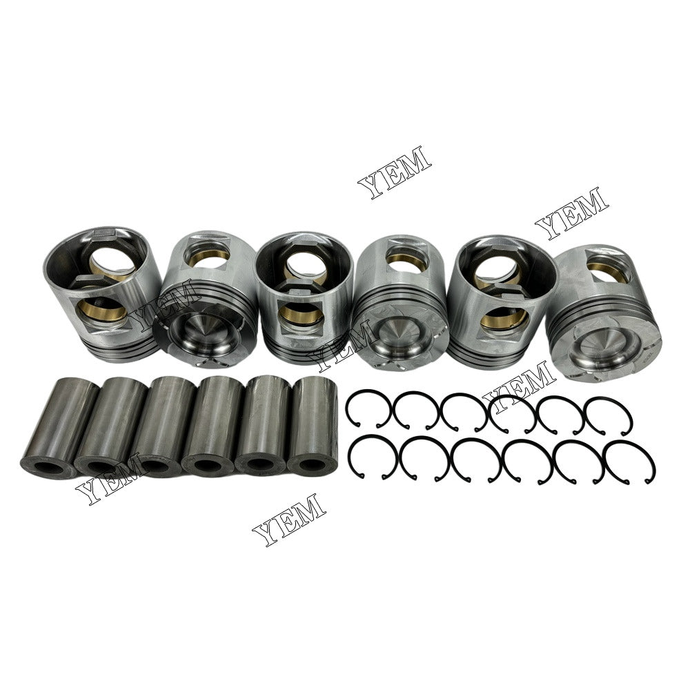 For Cummins 6x Piston & Pin & Snap Ring STD 3803741 N14 Engine Parts