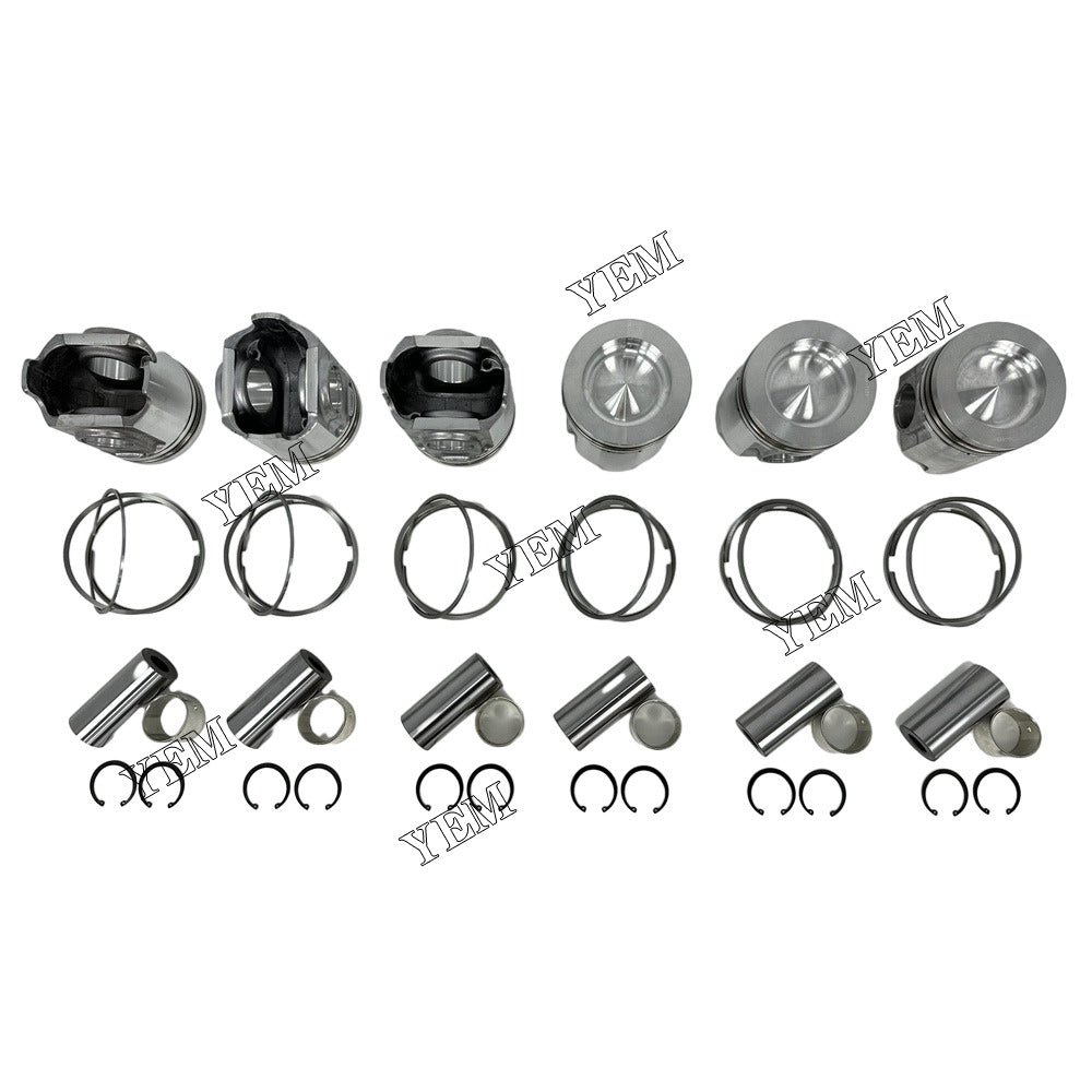 For Caterpillar 6x Piston With Rings 3406 Engine Parts