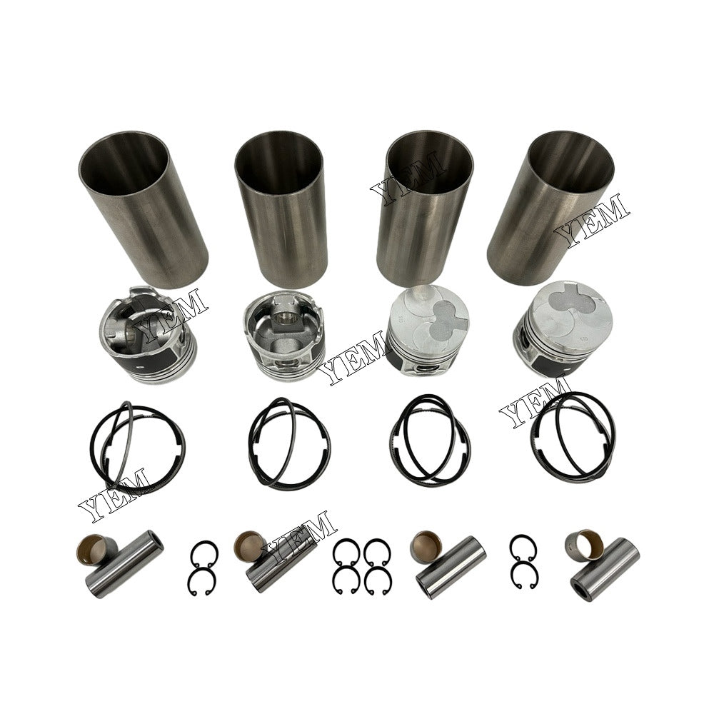 For Isuzu 4x Cylinder Liner Kit 4FB1 Engine Parts