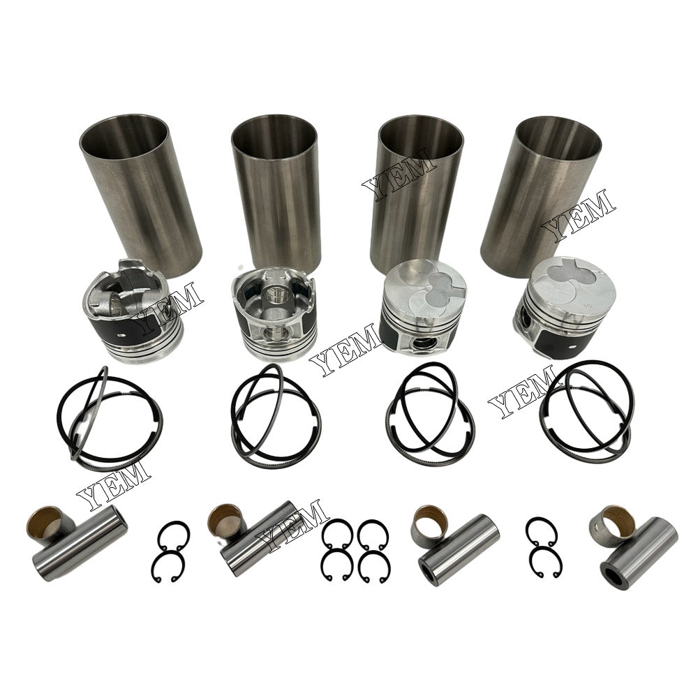 For Isuzu 4x Cylinder Liner Kit 4FB1 Engine Parts