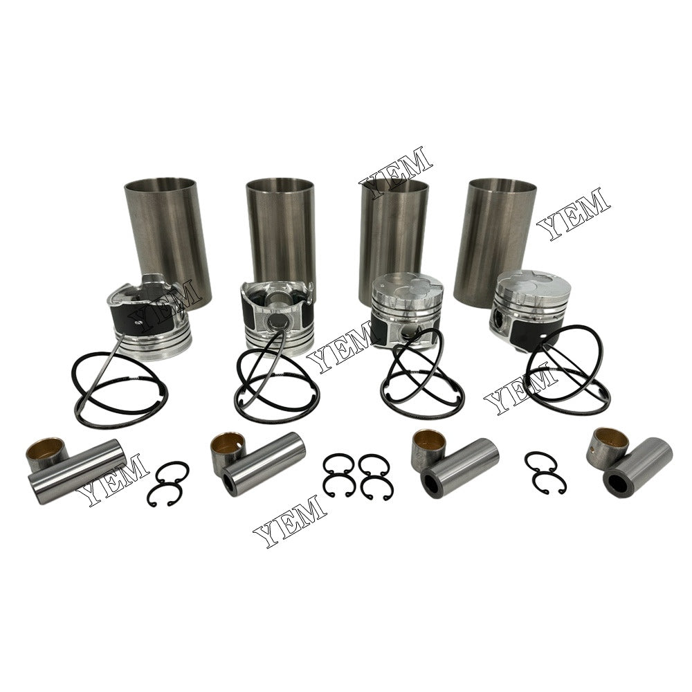 For Isuzu 4x Cylinder Liner Kit 4FB1 Engine Parts