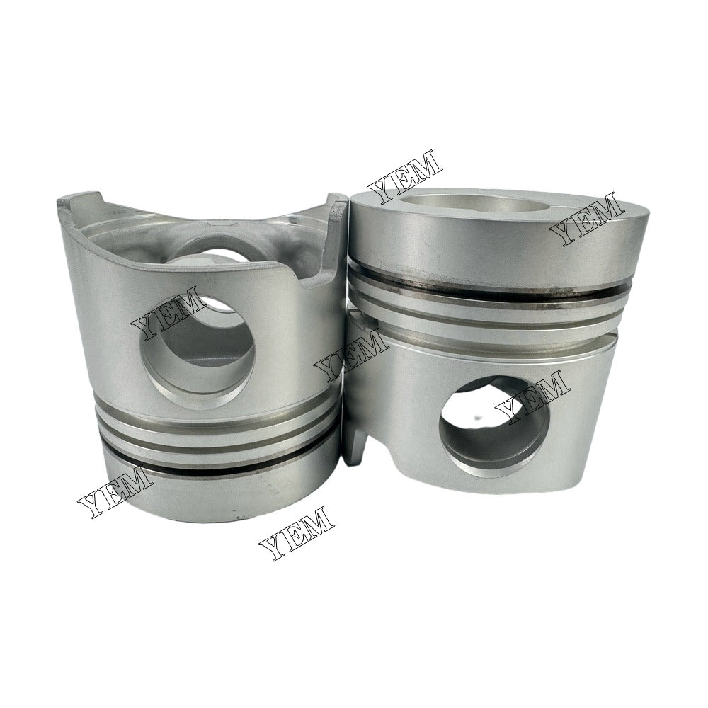 For Mitsubishi 6x Piston & Pin & Snap Ring STD 6D14 Engine Parts