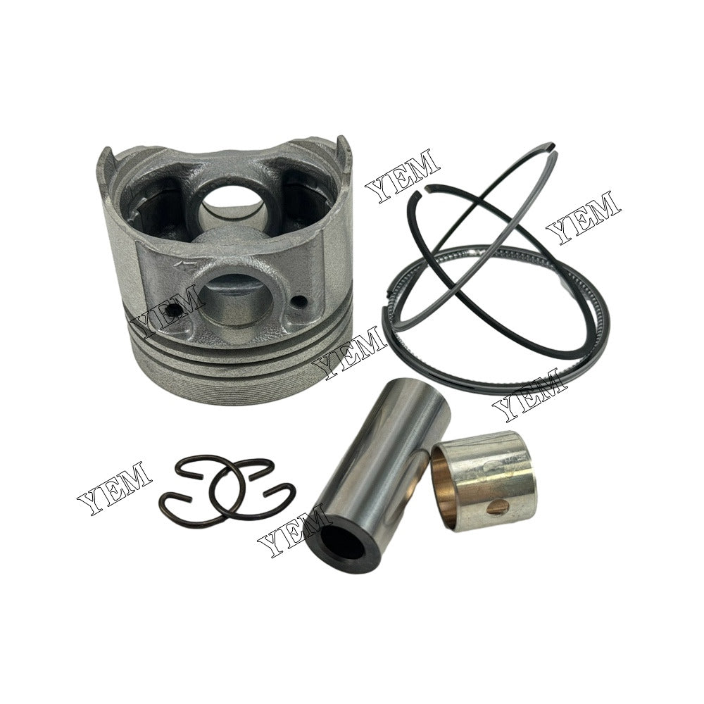 For Kubota 3 Cylinder Piston With Rings+0.25 16871-21782 16853-21090 D722 Engine Parts