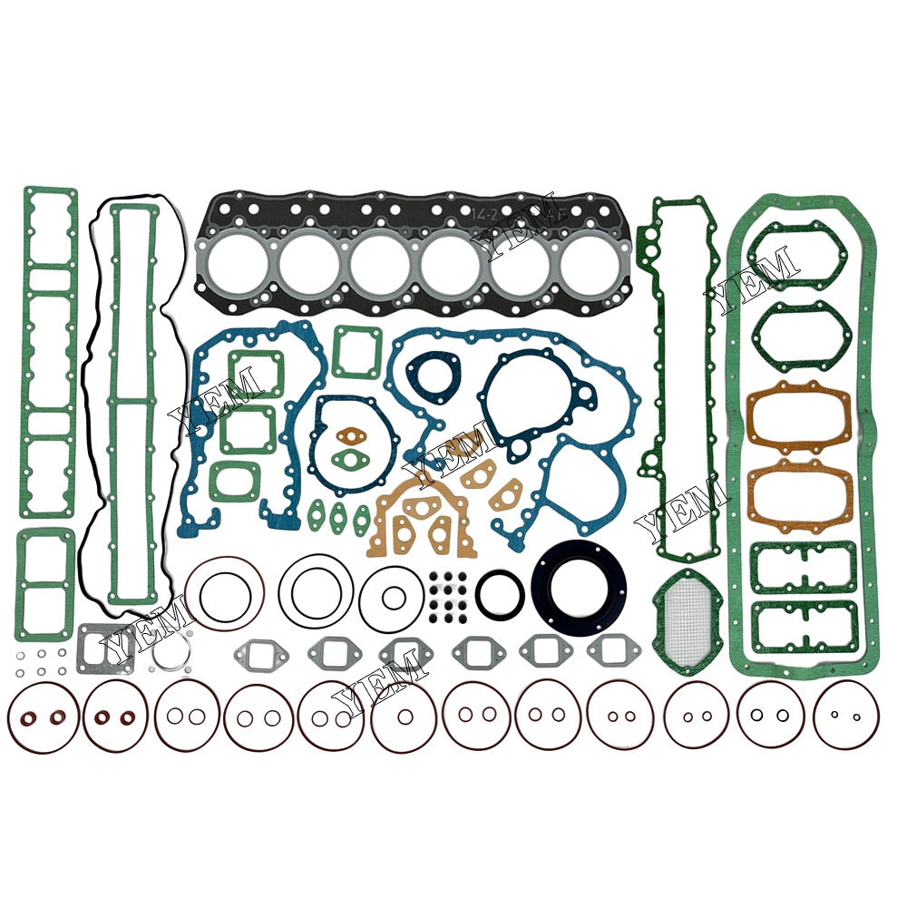 For Mitsubishi Full Overhaul Gasket Kit 6D14 Engine Parts