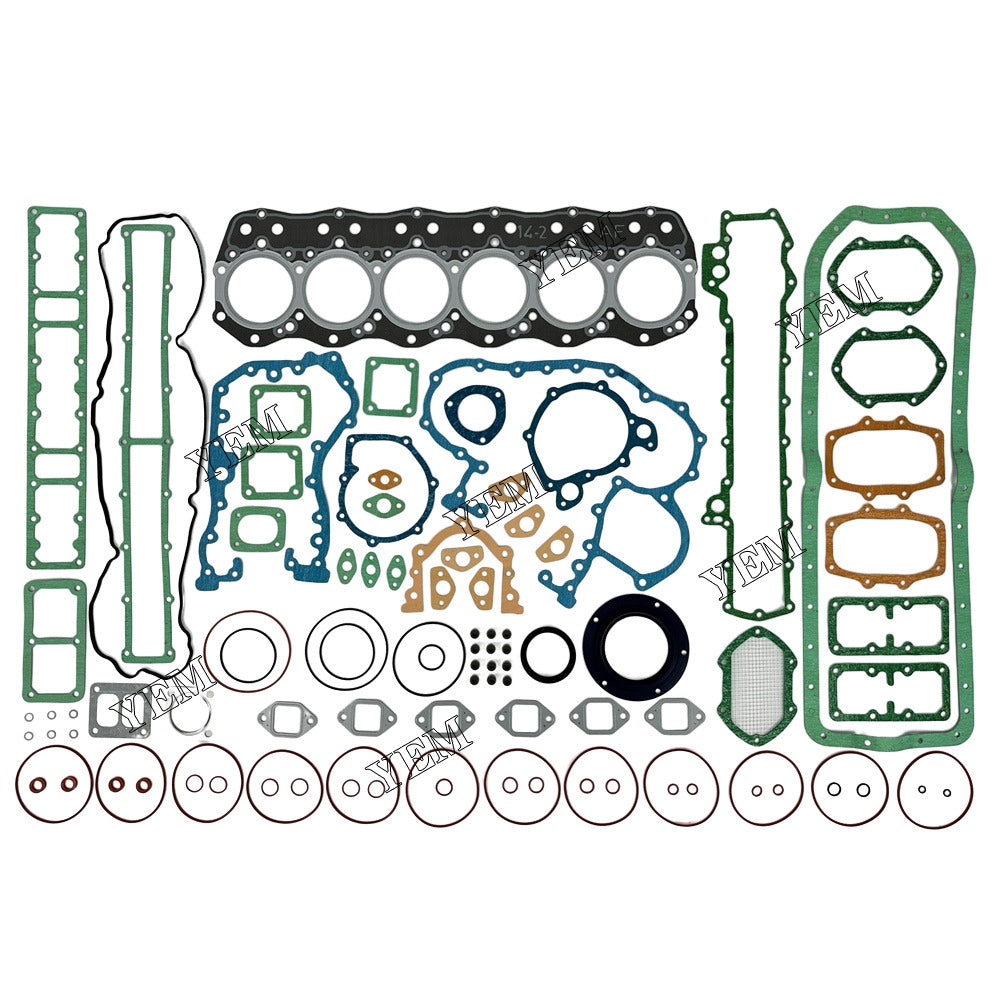 For Mitsubishi Full Overhaul Gasket Kit 6D14 Engine Parts