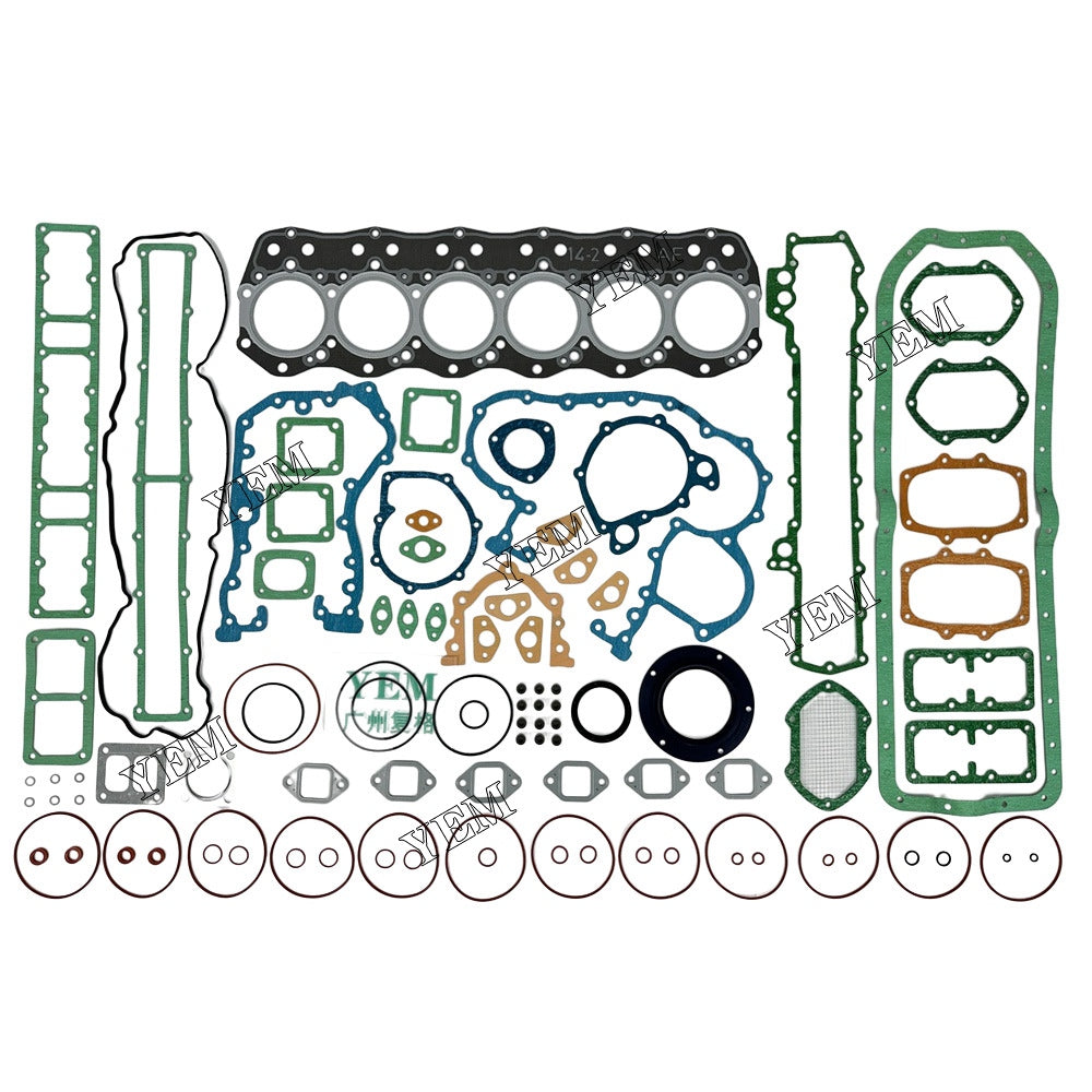 For Mitsubishi Full Overhaul Gasket Kit 6D14 Engine Parts